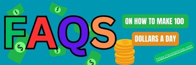 Faqs on how to make money