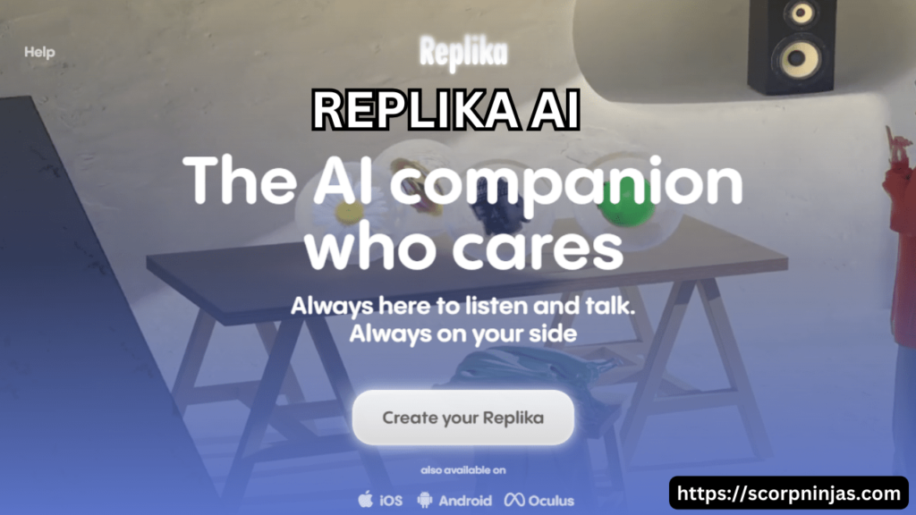 Replika AI Best AI tools for Business